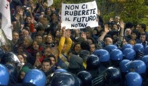 foto no tav repressione